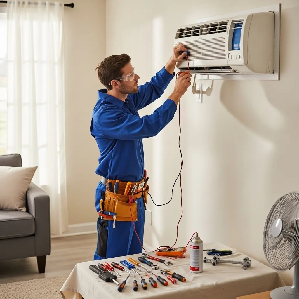 Kemalpaşa Termodinamik Termodinamik klima gaz dolumu ve bakım – Enerji verimliliği artırıldı. - Teknik servis örneği